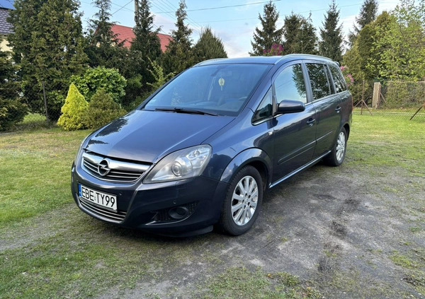 Opel Zafira cena 16800 przebieg: 262400, rok produkcji 2009 z Bełchatów małe 121